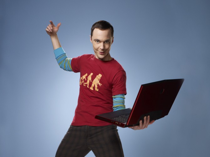 Qual o Notebook do Sheldon Cooper