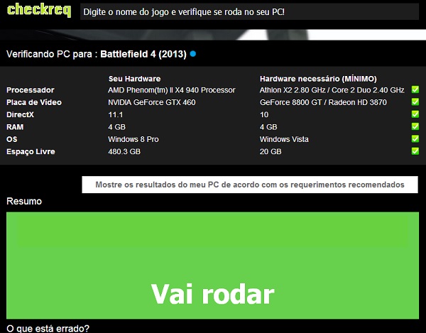 TM TUTORIAIS GAMES: BATTLEFIELD 4 RODA EM PC FRACO