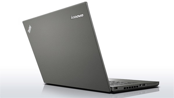 parte traseria do ultrabook Lenovo ThinkPad T440