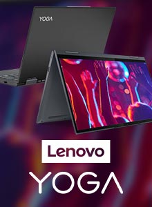 Família de notebooks Lenovo Yoga premium ultrafinos