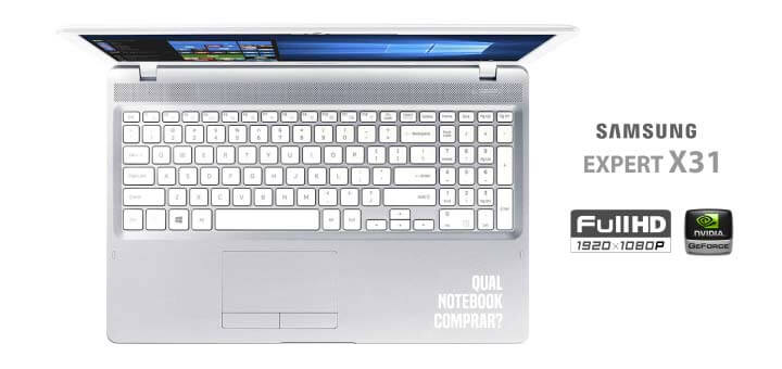 teclado do Notebook Samsung Expert X31 NP500R5L-YD1BR