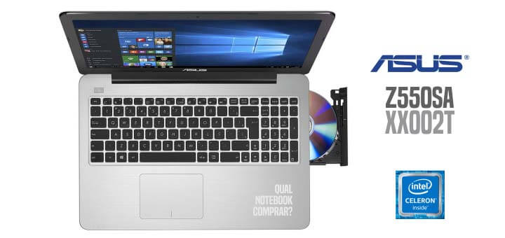 Notebook Asus Z550SA-XX002T Intel Celeron Quad Core