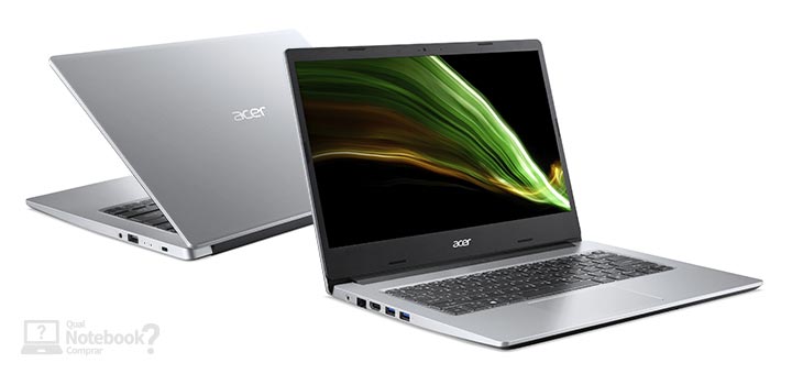 Acer Aspire 5 A314-35 design visual acabamento