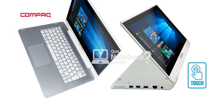 notebook Compaq Presario CQ360 tela touch