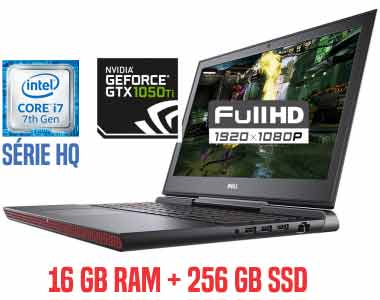 Notebook Dell Gaming i15-7567-A30P com ssd
