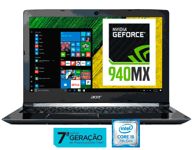 Acer A515-51G-58VH core i5 8 gb e 940mx