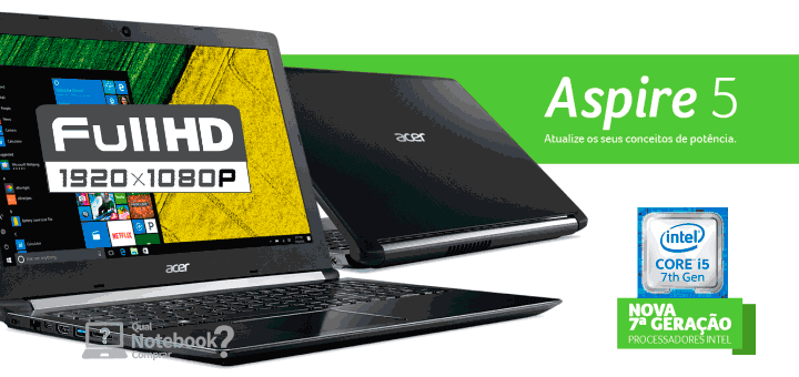 Notebook Acer Aspire 5 A515-51-52CT Core i5