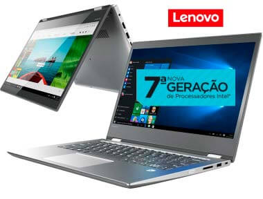 Notebook Lenovo 2 em 1 Yoga 520 80YM0007BR