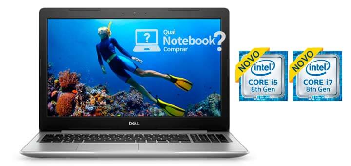 NOVO Notebook Dell Inspiron 15 5570 com Intel Core 8ª Geração