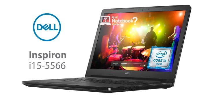 Notebook Dell i15-5566-A10P core i3