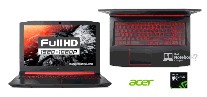 Notebook Gamer Acer aspire 5 AN515-51-596D brasil