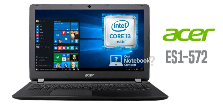 Acer ES1-572-3562 Intel Core i3 preço bom