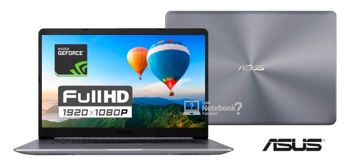 Asus Vivobook X510UR-BQ166T Tela FHD Nano Edge