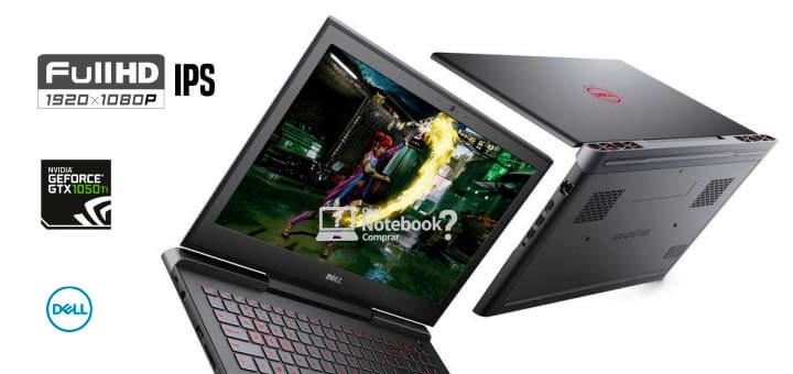 Notebook Gamer Dell i15-7567 Full HD IPS