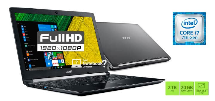 Acer aspire A515-51G-70UP notebook brasil