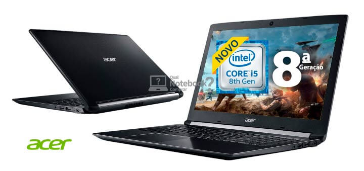 Notebook Acer A515-51G-C97B core i5