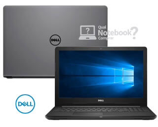notebook Dell Inspiron i15-3567 cinza windows