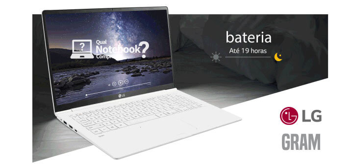 notebook LG Gram 15Z980-G.BH71P1 cor Branco