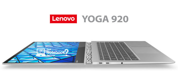 notebook lenvo 2 em 1 yoga 920 2018