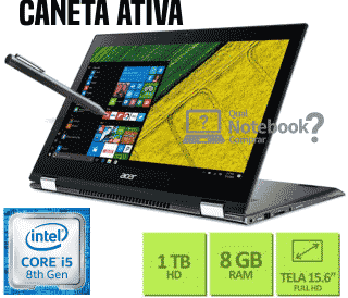 Notebook 2 em 1 Acer SP515-51N-50BY Spin 5
