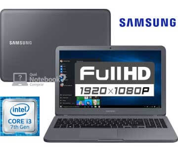Notebook Samsung Essentials E30 Core i3 setima geração
