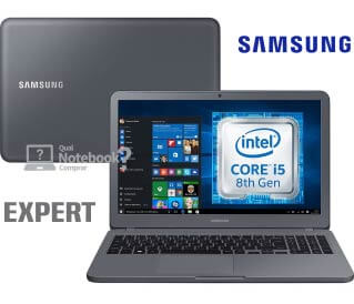 Notebook Samsung Expert X30 NP350XAA-KD1BR Core i5 de 8ª geração