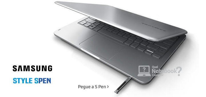 Sasmung Style S51 Pen notebook brasil
