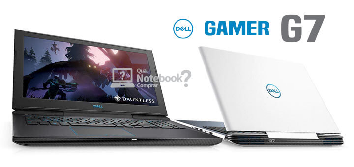 Notebook Gaming Dell G7 Intel 8ª geração série H