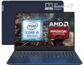 Notebook Lenovo IdeaPad 330S de 15 Core i5 e vide Radeon
