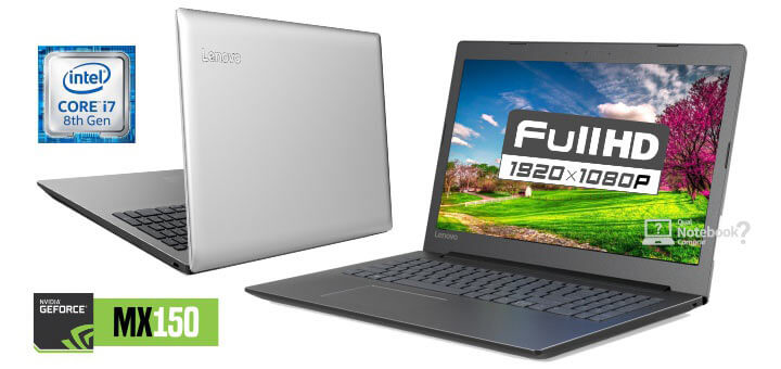 Notebook Lenovo Ideapad 330 Intel Core i7 81FE0000BR MX150