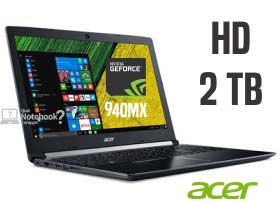 Acer A515-51G-50W8 Core i5 RAM 8 GB HD 2 TB 940MX
