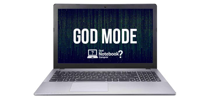 Como ativar Modo Deus no notebook windows 10