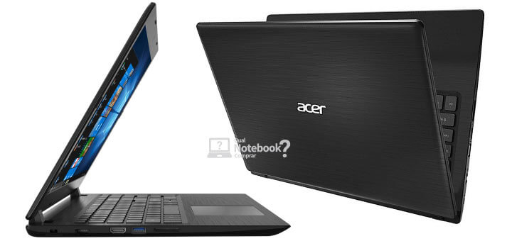 Notebook Acer Aspire 3 com processador i3