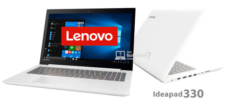 Notebook Lenovo Ideapad 330 branco brasil