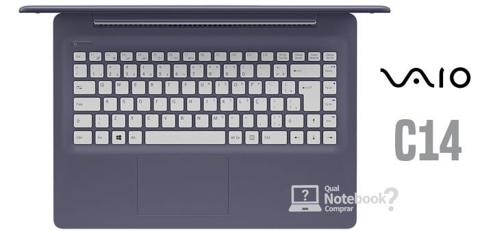 teclado do notebook vaio tela 14 modelo c14