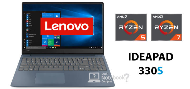 Notebook Lenovo Ideapad 330s AMD Ryzen Radeon