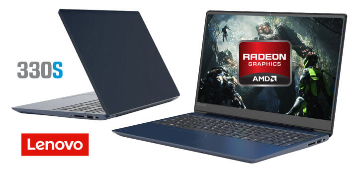 Notebook Lenovo 330S com placa de vídeo AMD Radeon