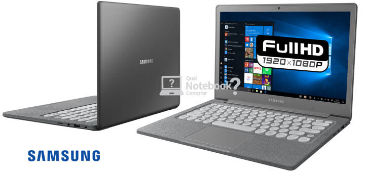Samsung Flash F30 NP530XBB-AD1BR com tela Full HD uso básico