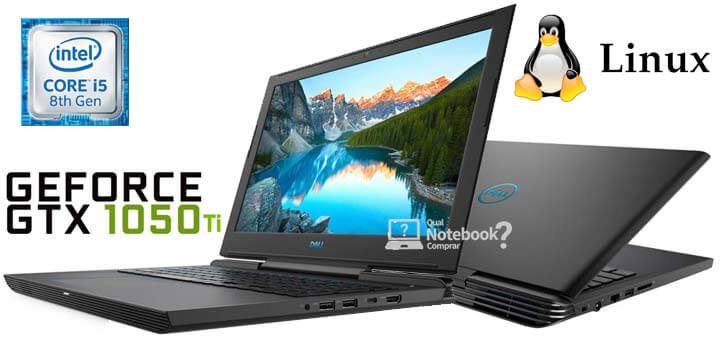 Notebook Gamer Dell G7 7588-U10P 1050ti linux