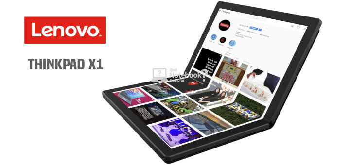 Lenovo inova com primeiro notebook de tela dobrável do mundo