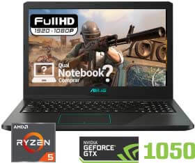 ASUS Notebook F570ZD-DM387T Preto Azul gamer barato