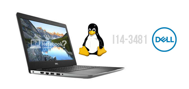 Dell Inspiron i14-3481 com sistema operacional Linux