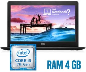 Notebook Dell Inspiron i15 3583 Core i3
