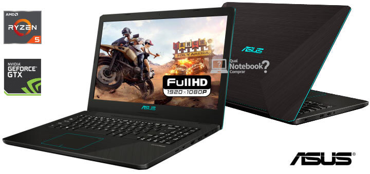 Notebook Gamer Asus F570ZD-DM387T Ryzen 5 Geforce GTX 1050
