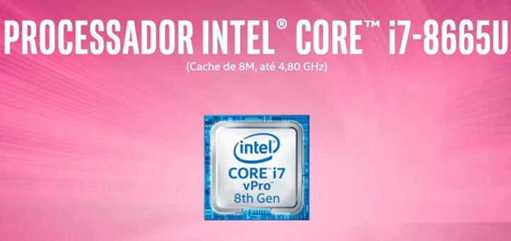 Processador Intel Core i7 Vpro 8 geração