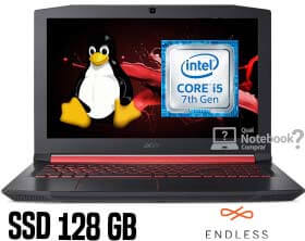 Notebook Acer Aspire Nitro 5 AN515-51-55YB Core i5-7300HQ SSD de 128GB GTX 1050 LINUX Endless OS