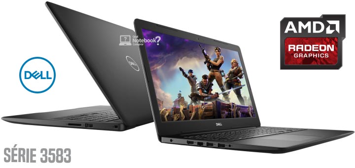 Notebook Dell Inspiron 15 i15-3583 com AMD RADEON 520