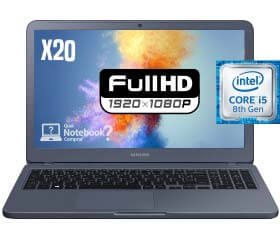 Notebook Expert X20 NP350XBE-KFWBR cinza barato com tela Full HD