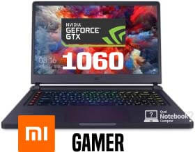 Notebook Xiaomi Mi Gaming i7 GTX 1060 tela full HD