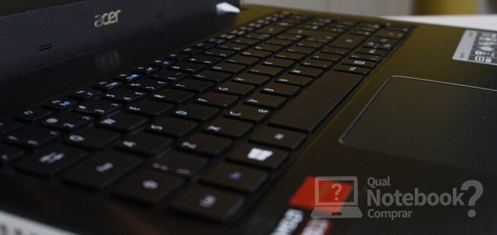teclado e touchpad notebook acer e15